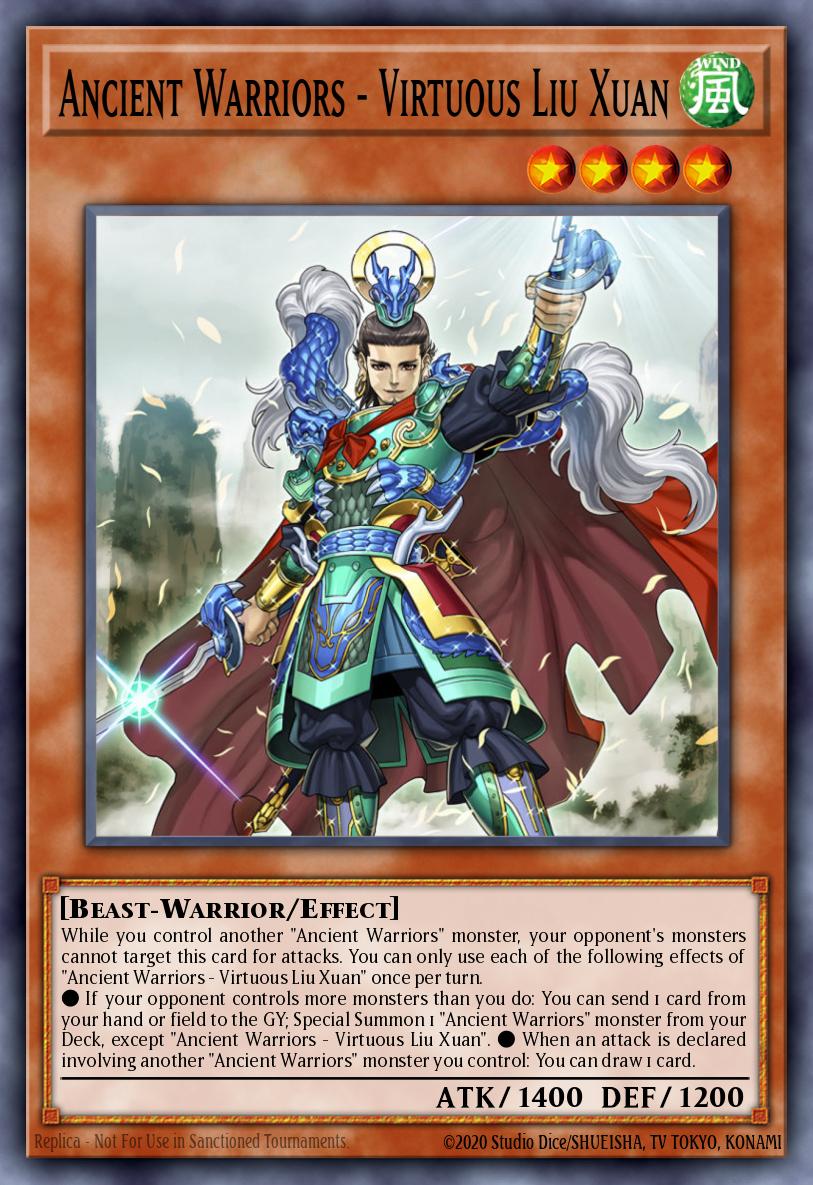 Slika karte: Ancient Warriors - Virtuous Liu Xuan