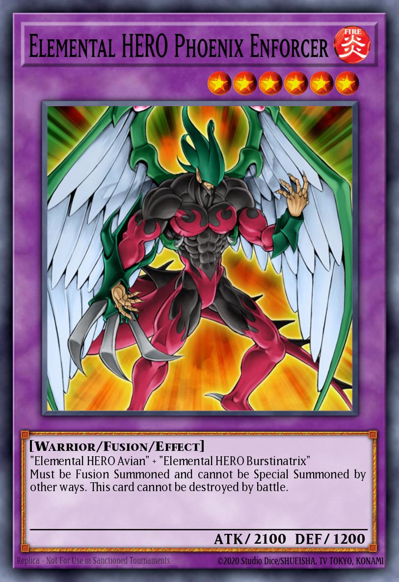 Slika karte: Elemental HERO Phoenix Enforcer
