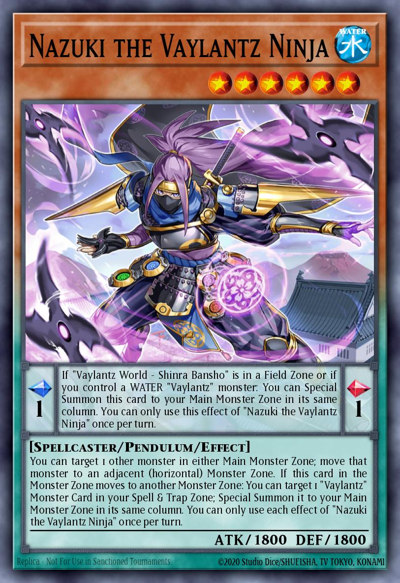 Slika karte: Nazuki the Vaylantz Ninja