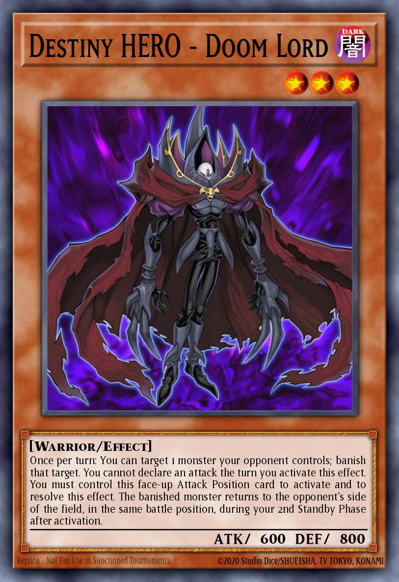 Card image of: Destiny HERO - Doom Lord