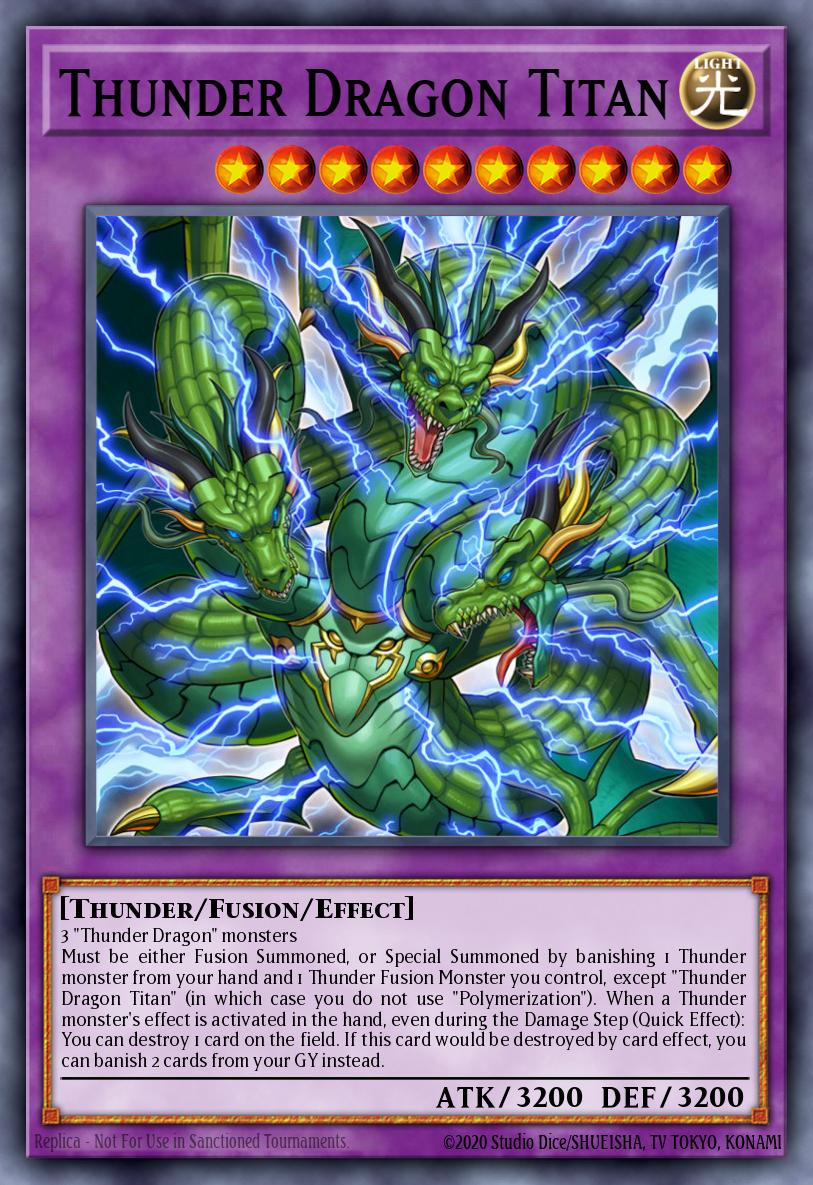 Card image of: Thunder Dragon Titan
