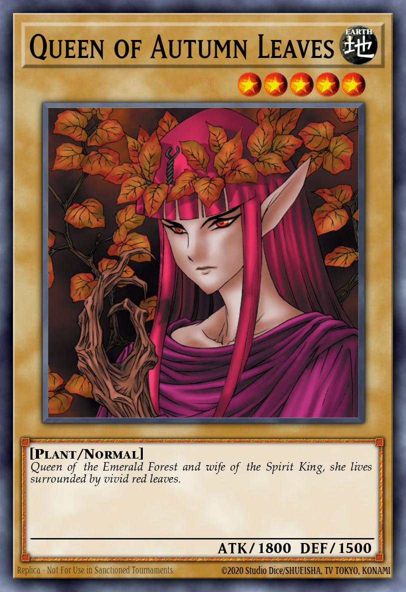 Slika karte: Queen of Autumn Leaves