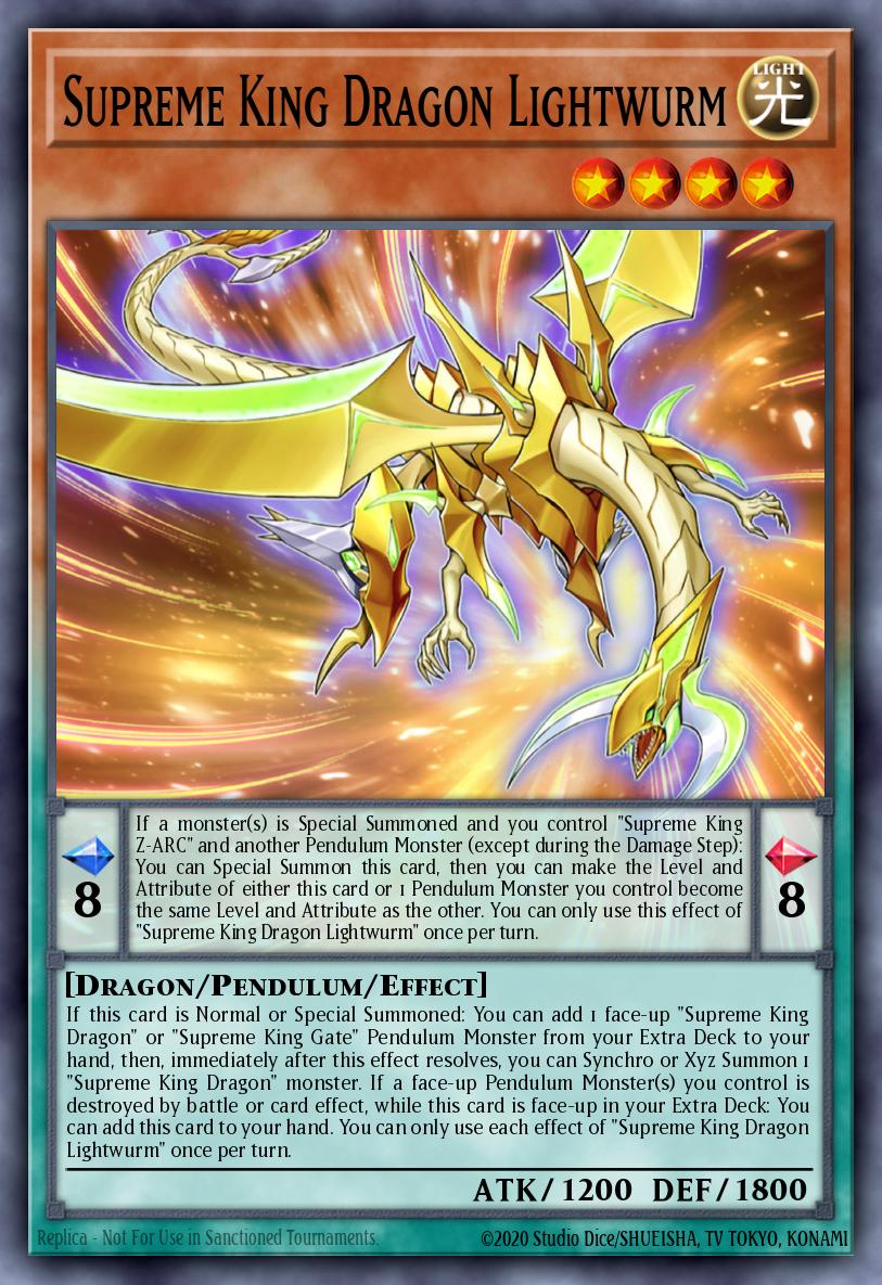 Card image of: Supreme King Dragon Lightwurm