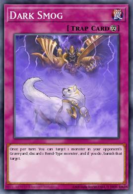 A single card from the set named: Dark Smog