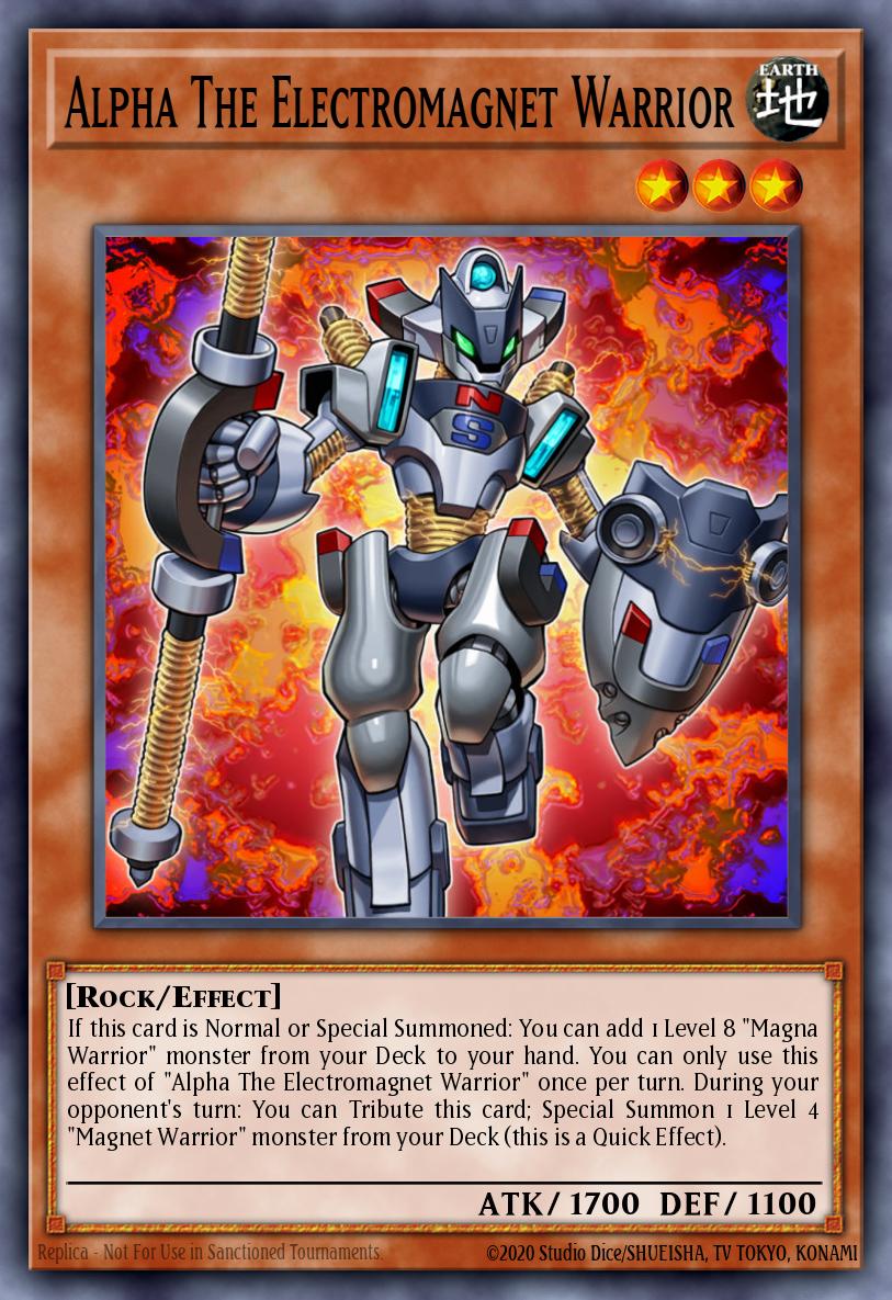 Slika karte: Alpha The Electromagnet Warrior