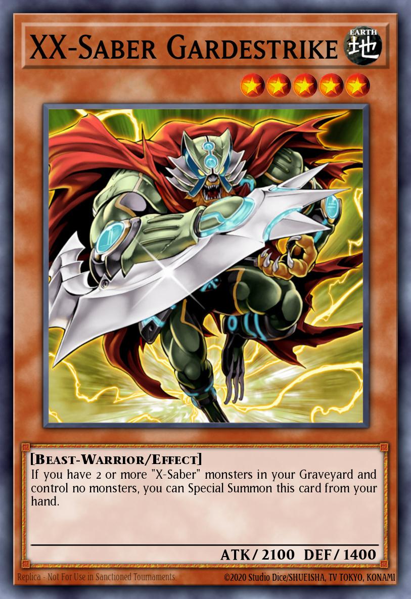 Slika karte: XX-Saber Gardestrike