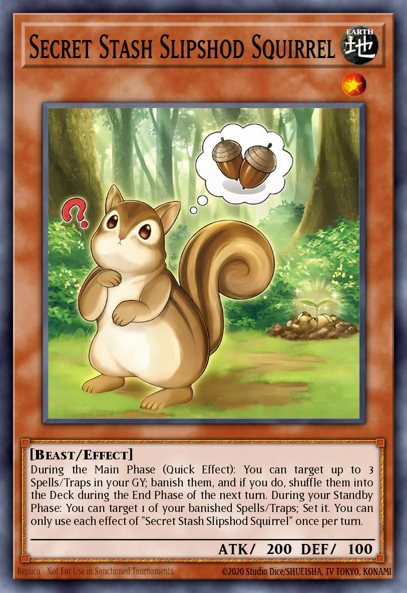 Slika karte: Secret Stash Slipshod Squirrel