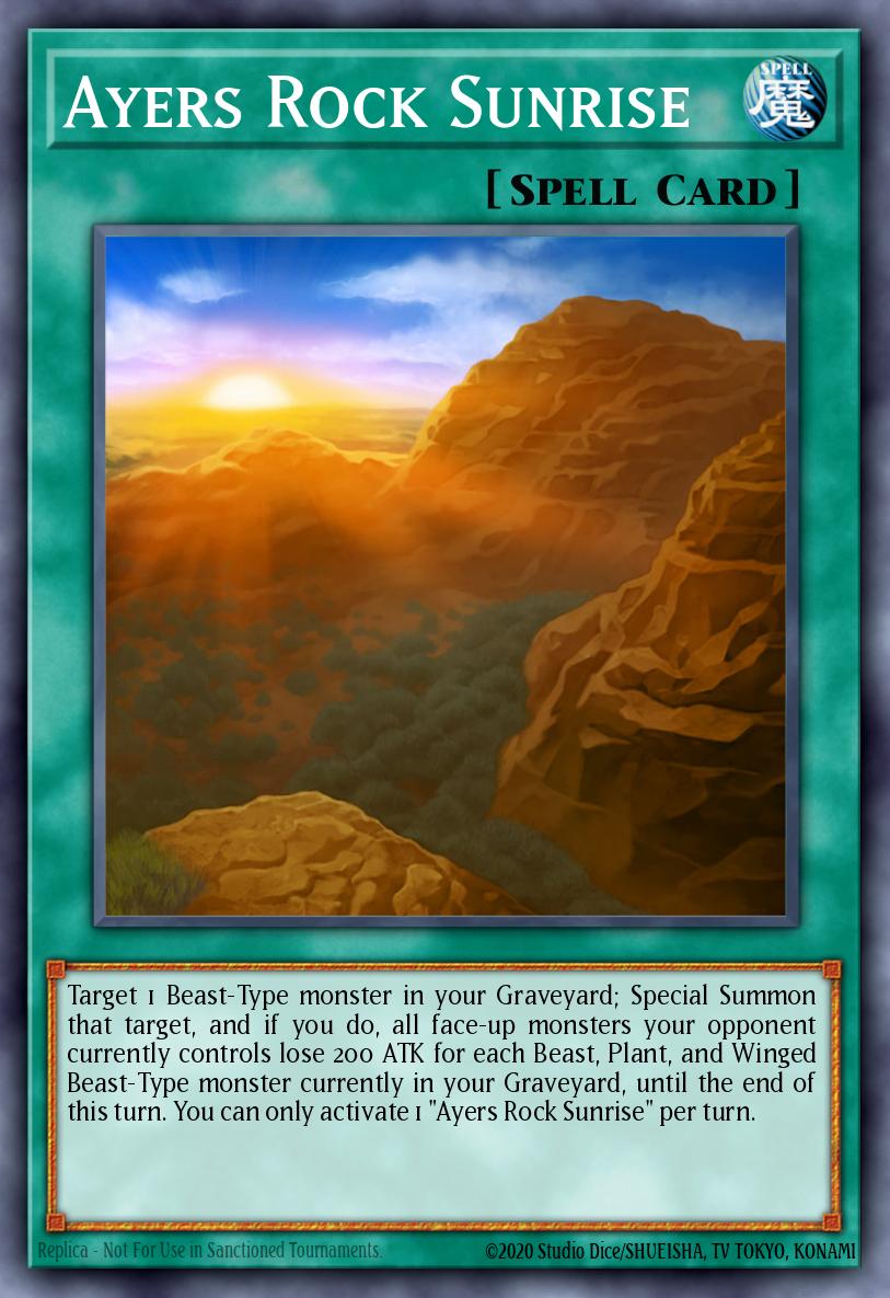 Card image of: Ayers Rock Sunrise