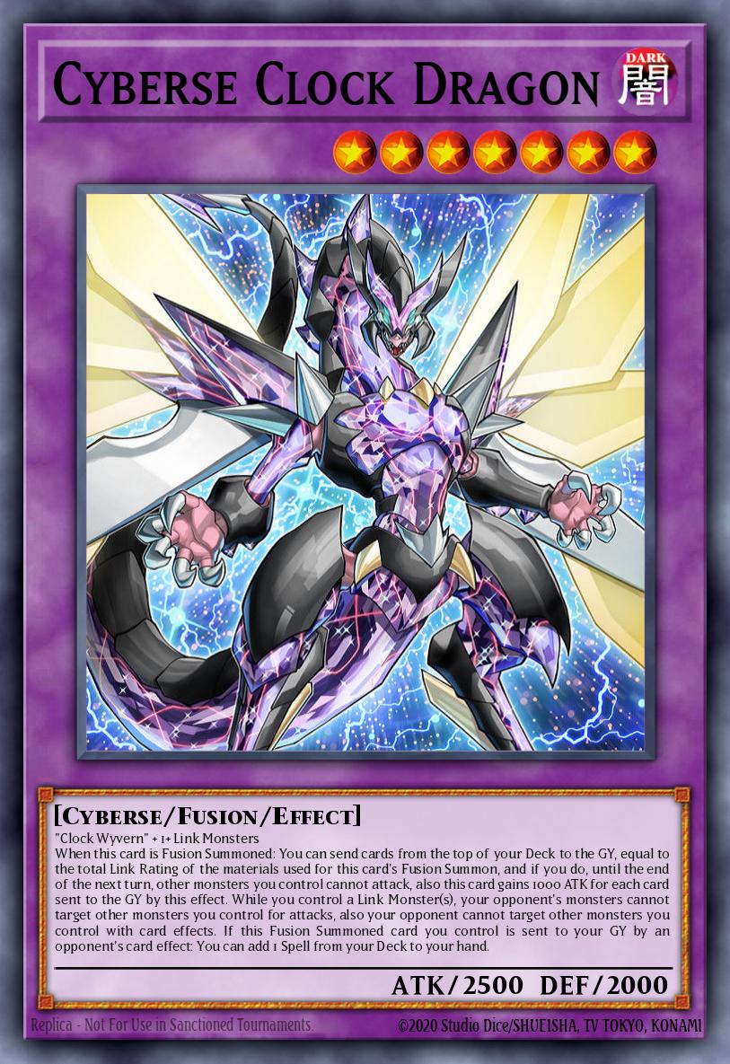 Slika karte: Cyberse Clock Dragon