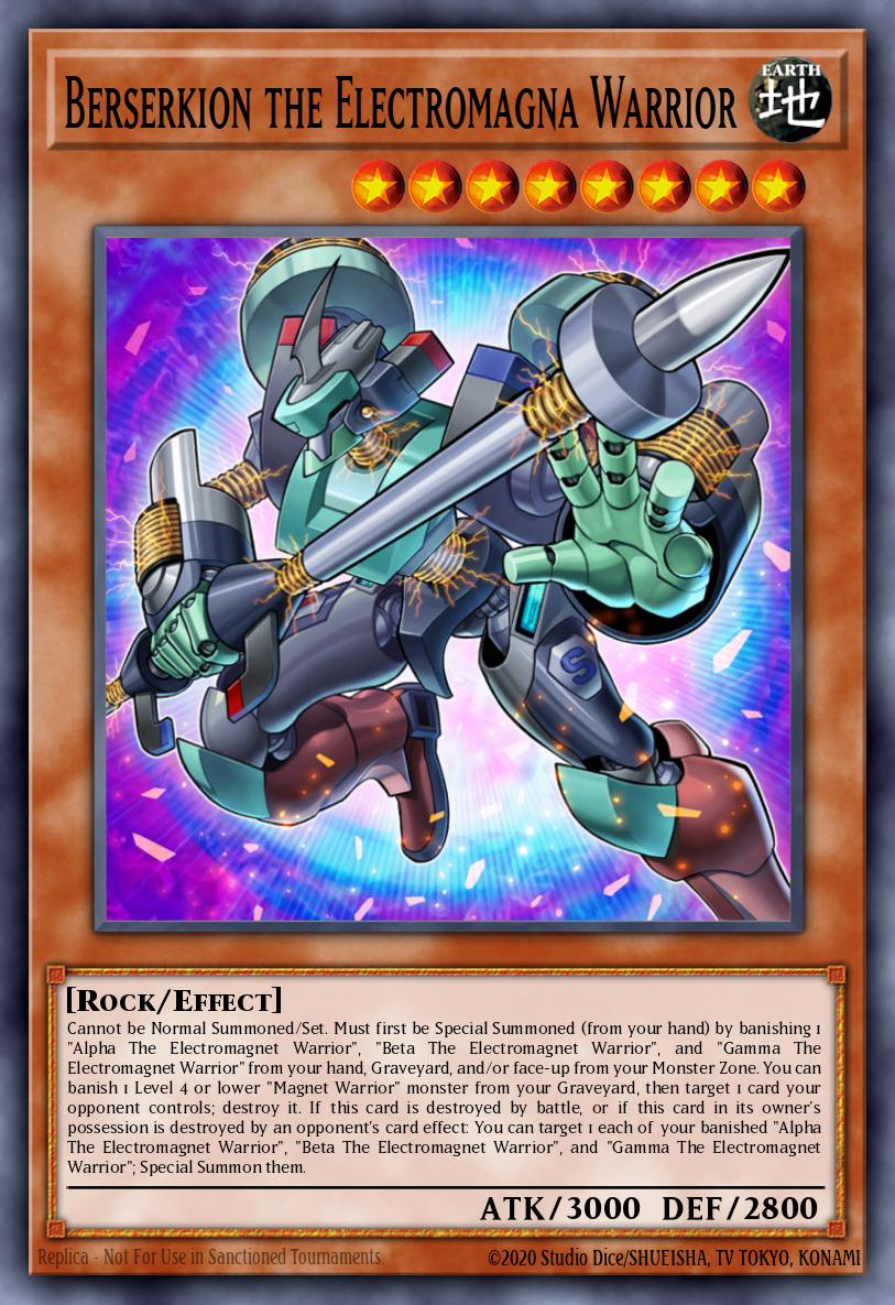 Slika karte: Berserkion the Electromagna Warrior