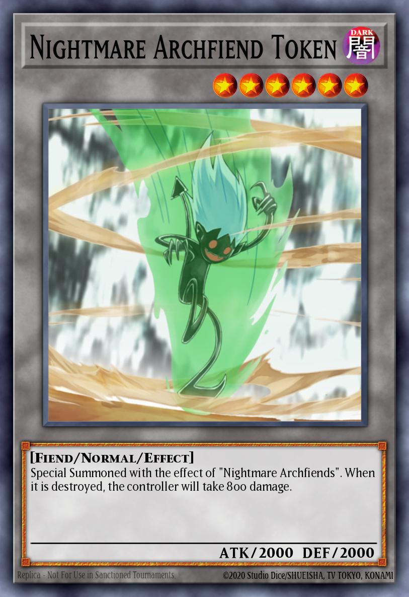 Card image of: Nightmare Archfiend Token