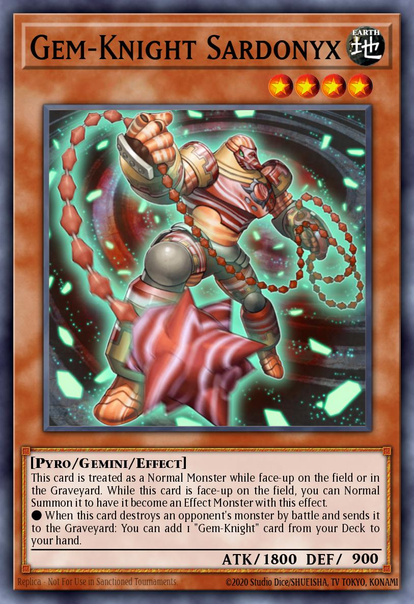 Slika karte: Gem-Knight Sardonyx