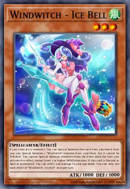 Pojedinačna karta iz seta pod imenom: Windwitch - Ice Bell