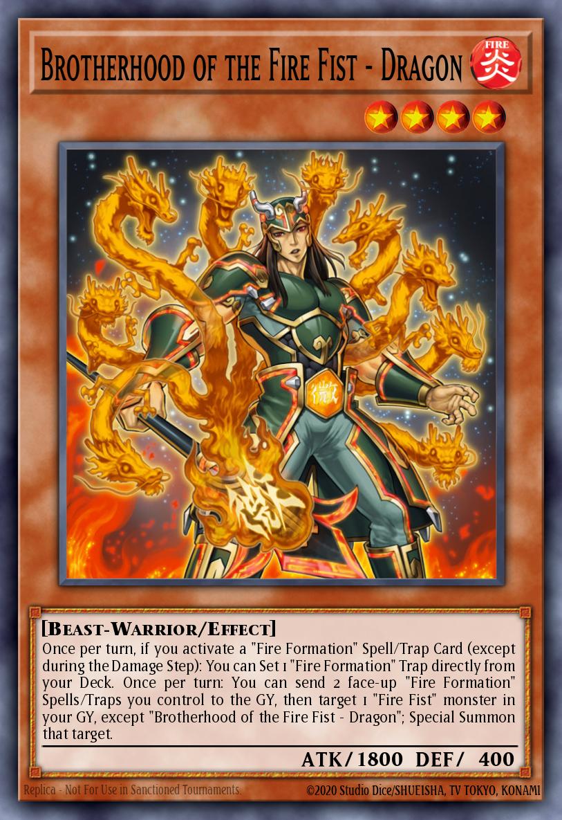 Slika karte: Brotherhood of the Fire Fist - Dragon