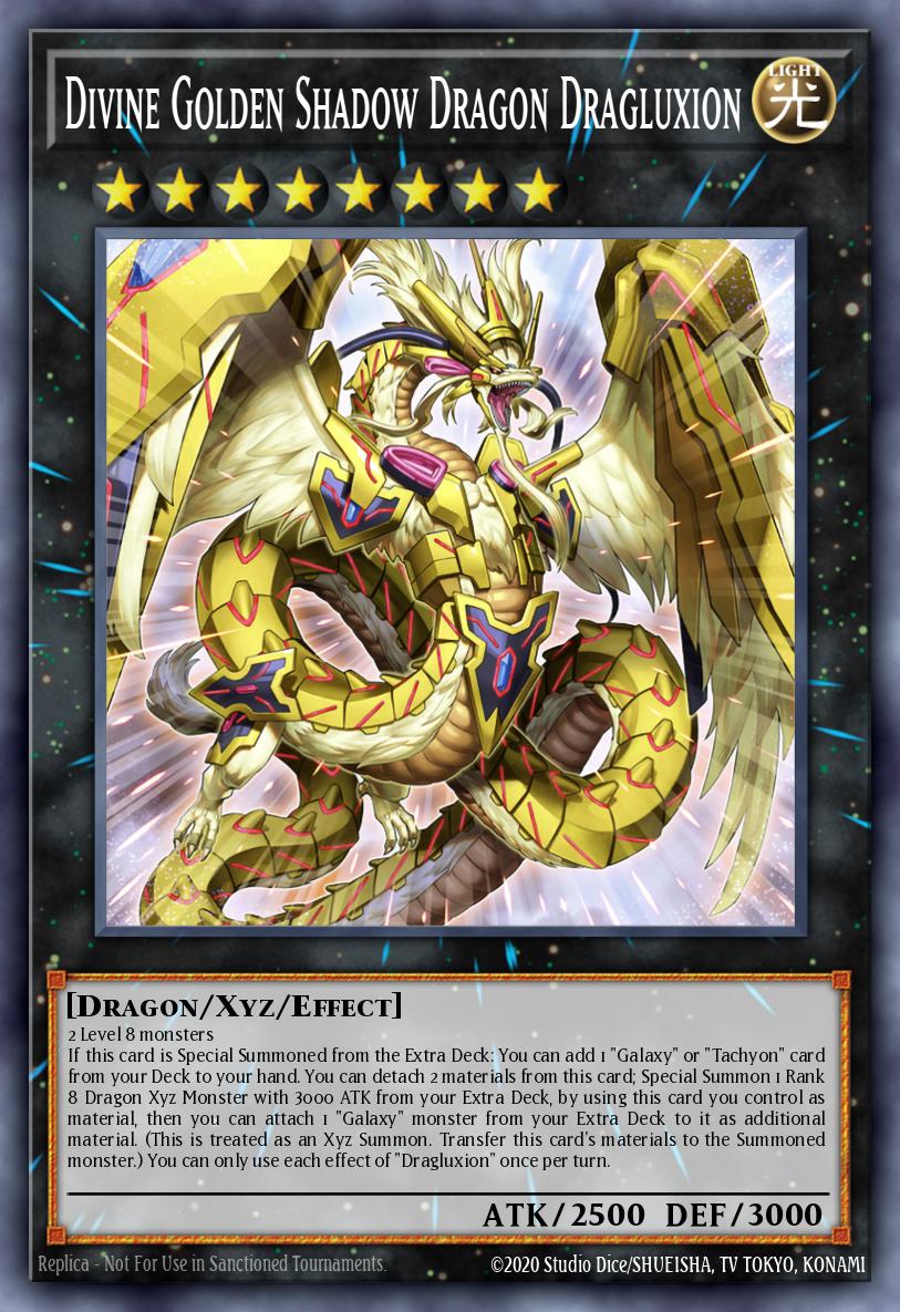 Slika karte: Divine Golden Shadow Dragon Dragluxion
