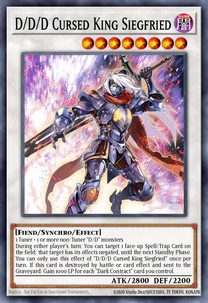 Card image of: D/D/D Cursed King Siegfried