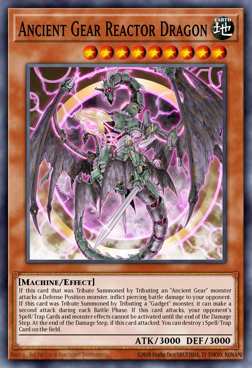 Slika karte: Ancient Gear Reactor Dragon