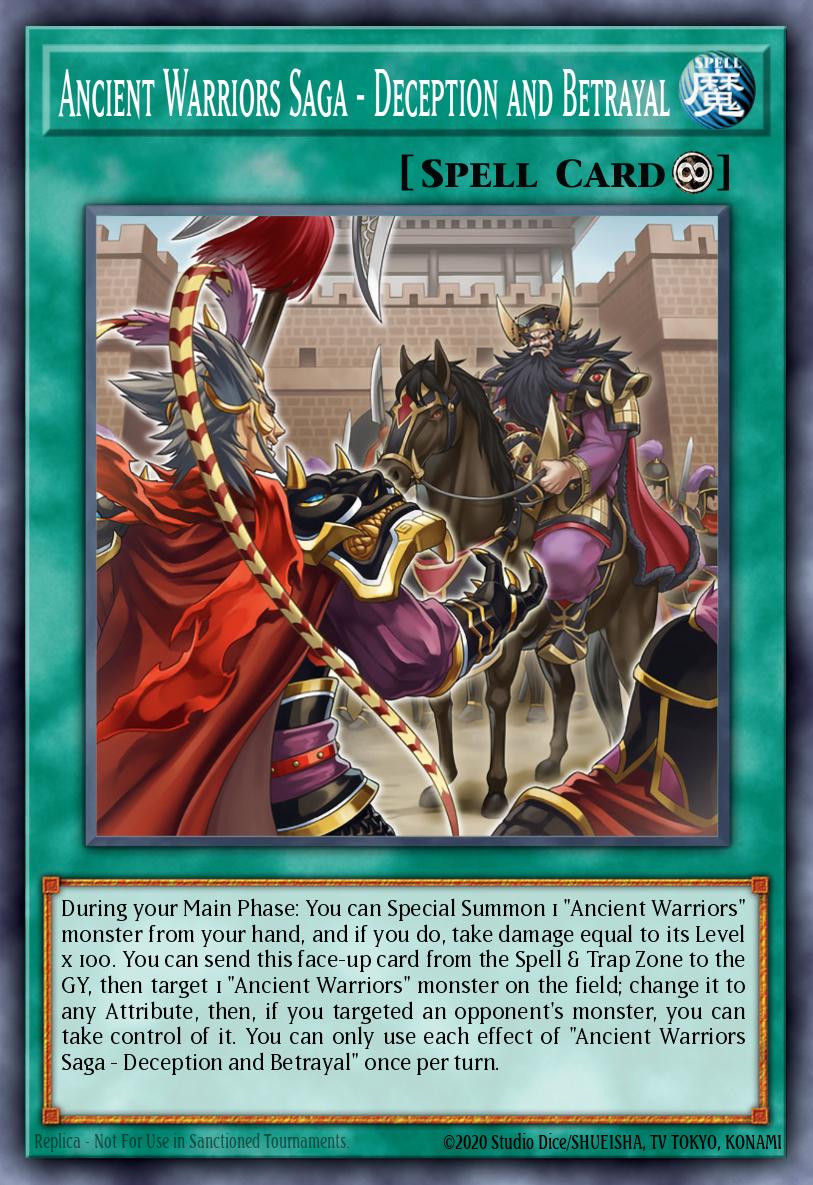 Slika karte: Ancient Warriors Saga - Deception and Betrayal