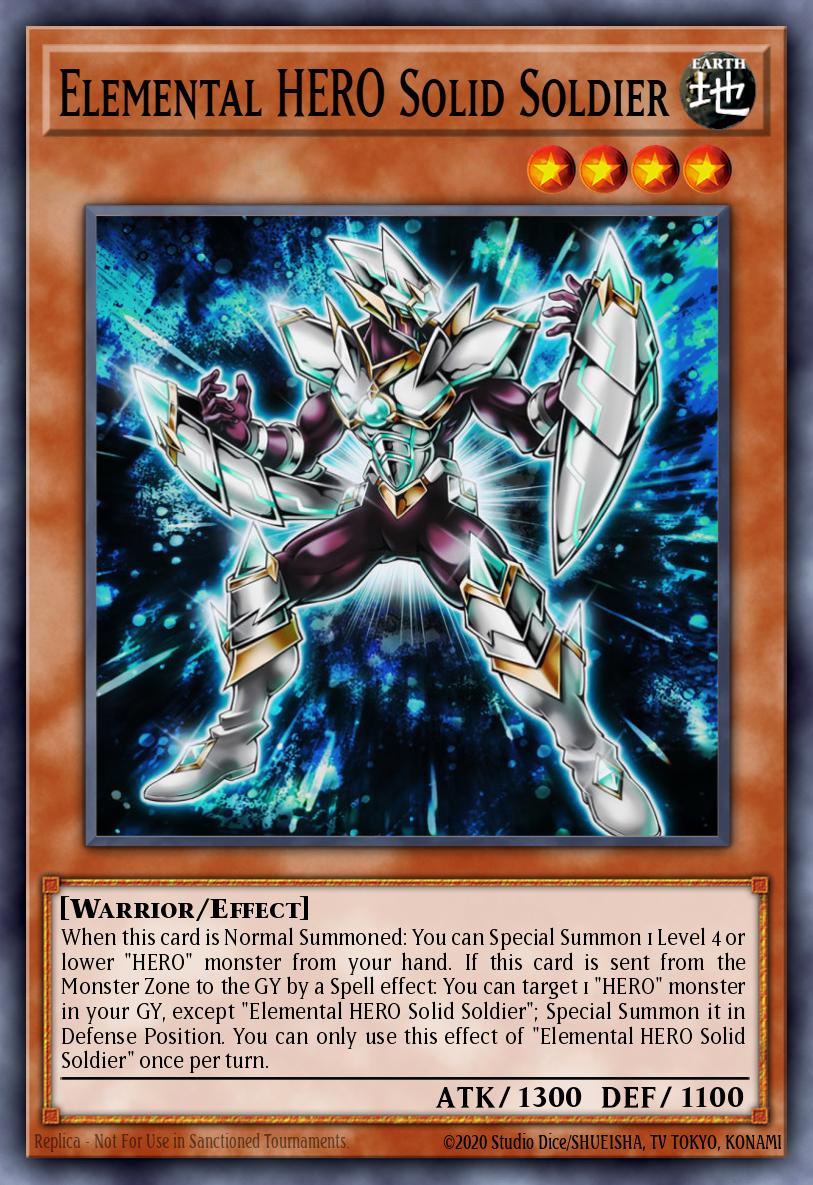 Slika karte: Elemental HERO Solid Soldier