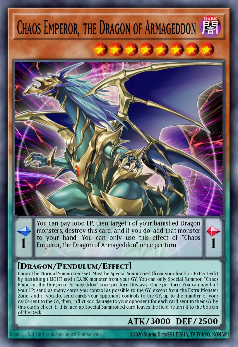 Slika karte: Chaos Emperor, the Dragon of Armageddon