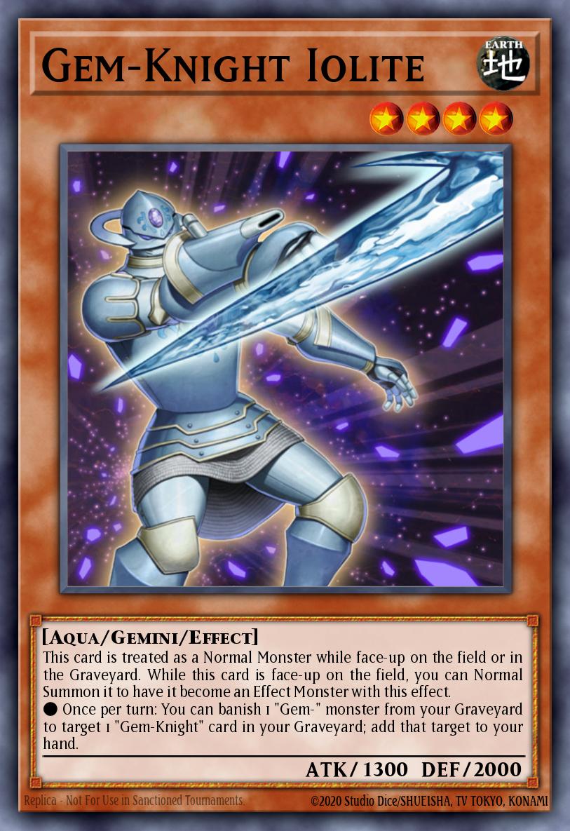 Slika karte: Gem-Knight Iolite