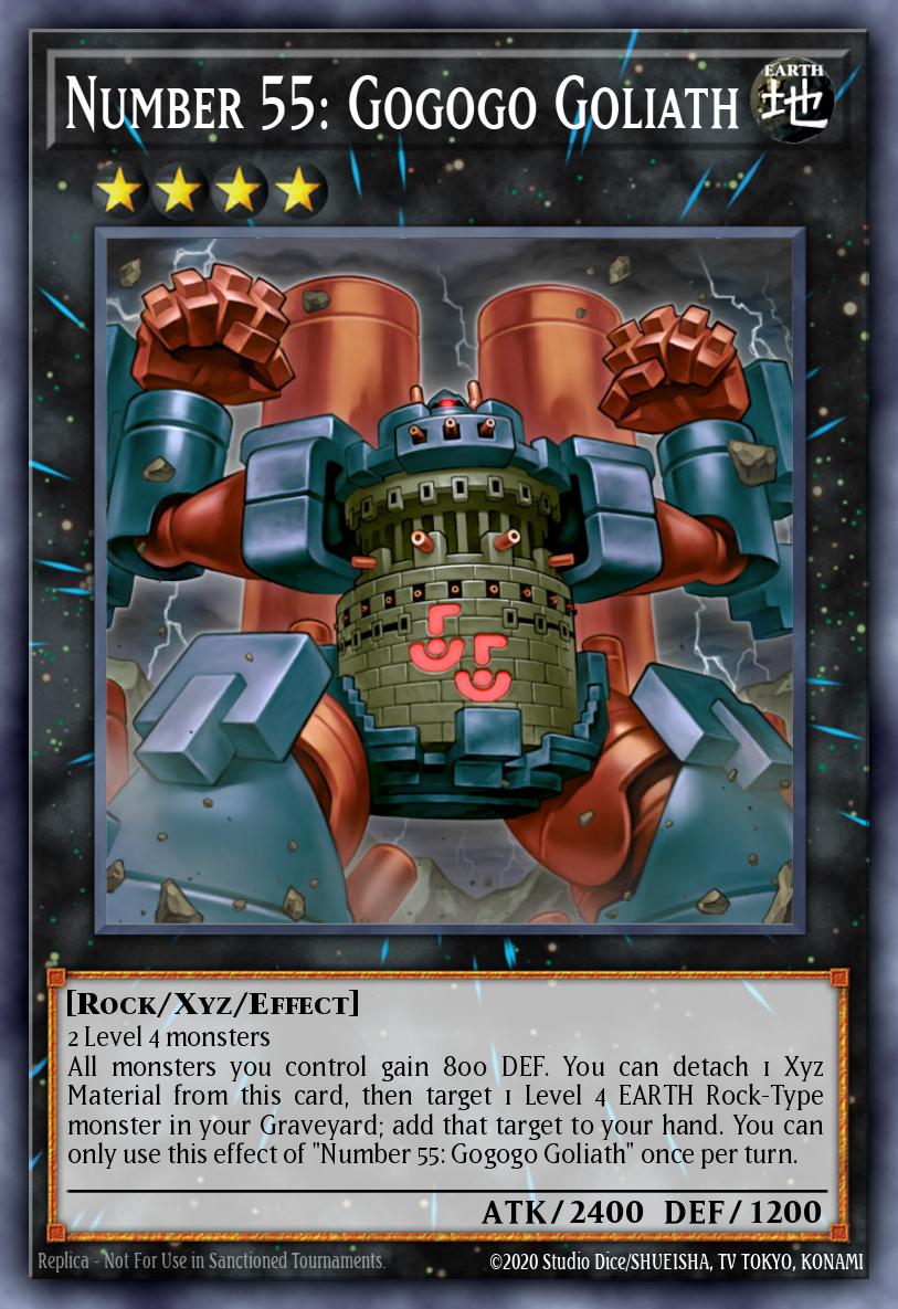 Slika karte: Number 55: Gogogo Goliath