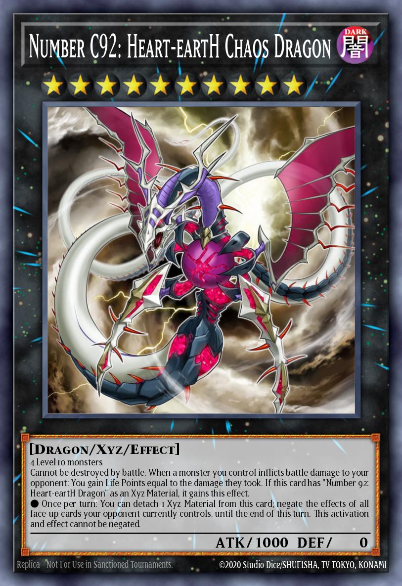 Slika karte: Number C92: Heart-eartH Chaos Dragon