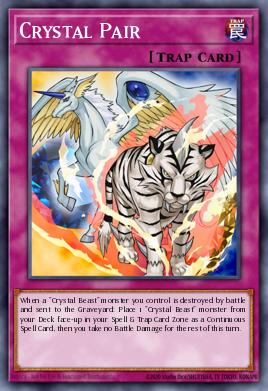 A single card from the set named: Crystal Pair