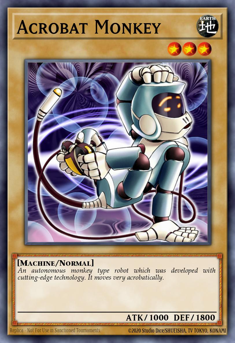 Slika karte: Acrobat Monkey