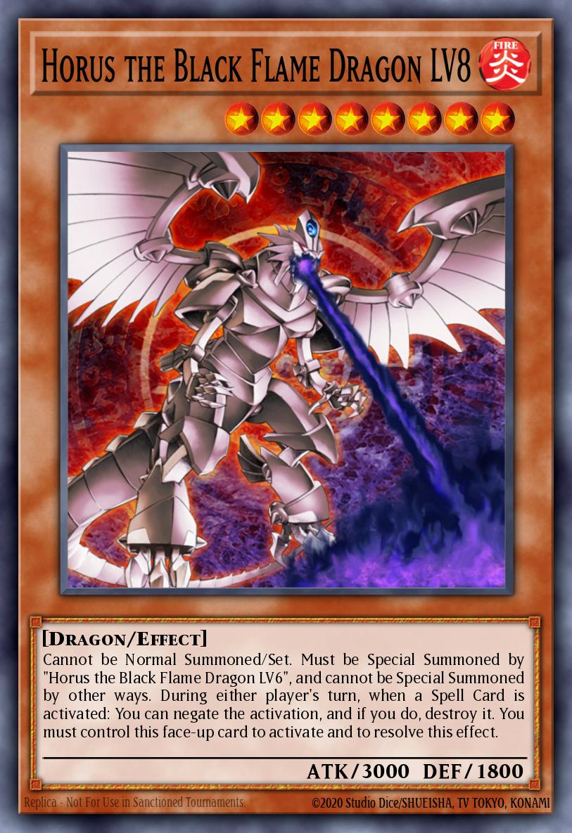 Slika karte: Horus the Black Flame Dragon LV8
