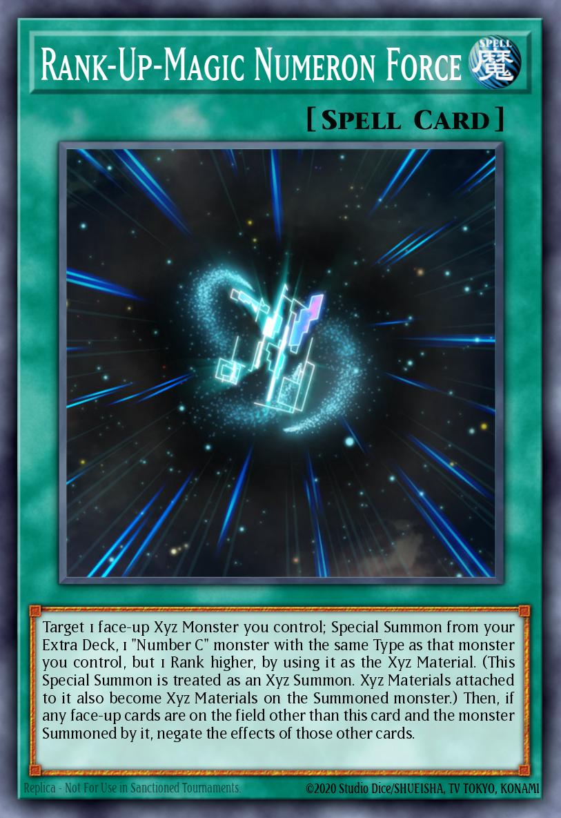 Slika karte: Rank-Up-Magic Numeron Force