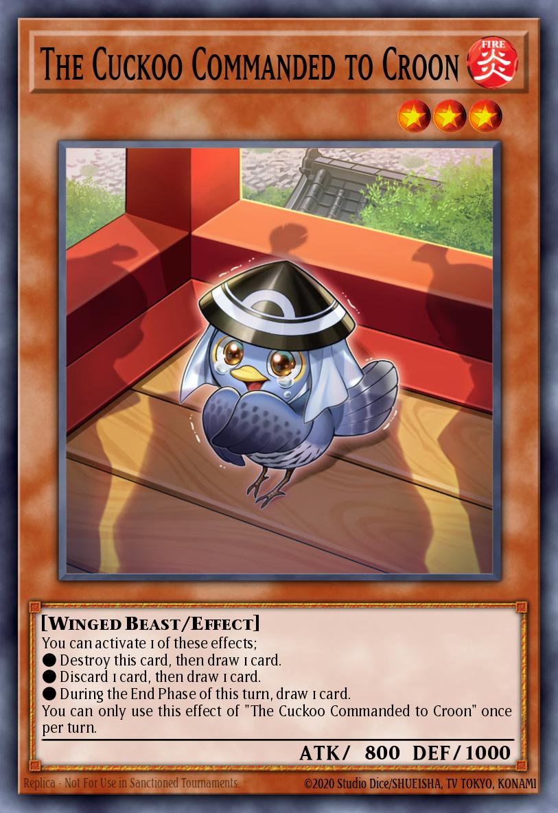 Card image of: The Cuckoo Commanded to Croon