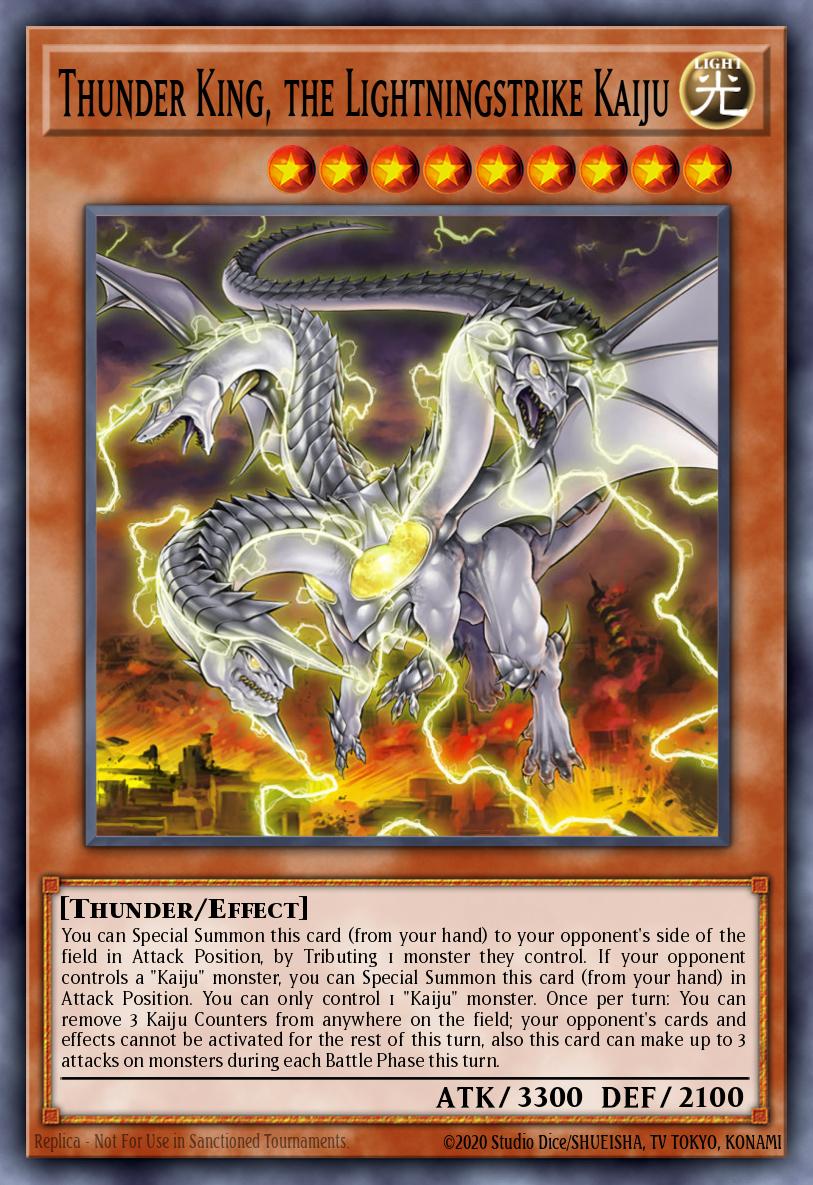 Slika karte: Thunder King, the Lightningstrike Kaiju