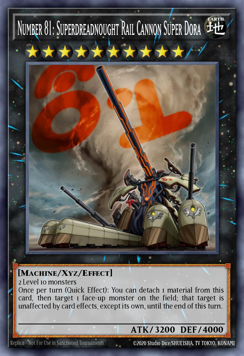 Slika karte: Number 81: Superdreadnought Rail Cannon Super Dora