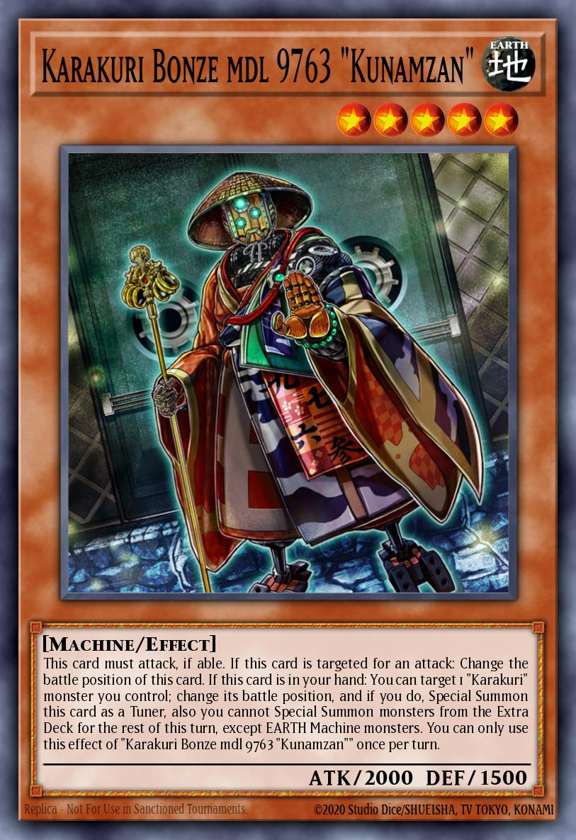 Slika karte: Karakuri Bonze mdl 9763 "Kunamzan"