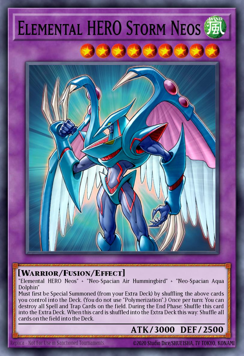 Slika karte: Elemental HERO Storm Neos