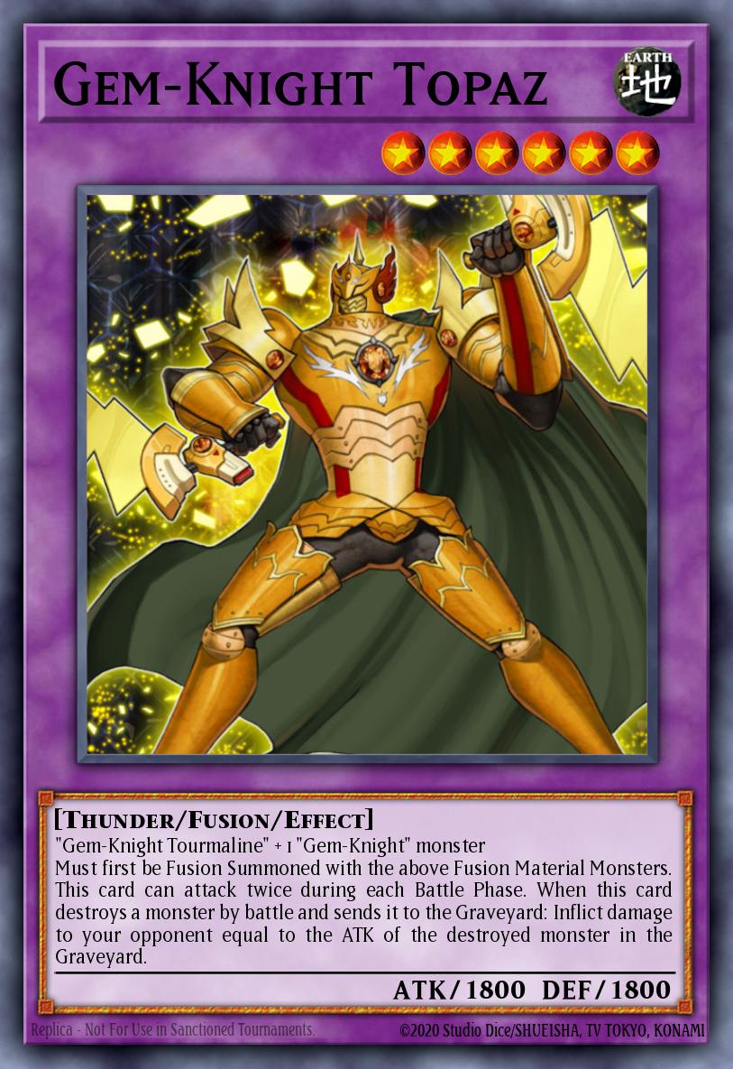 Slika karte: Gem-Knight Topaz