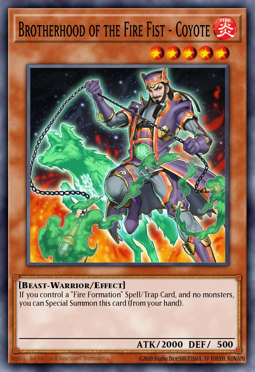 Slika karte: Brotherhood of the Fire Fist - Coyote