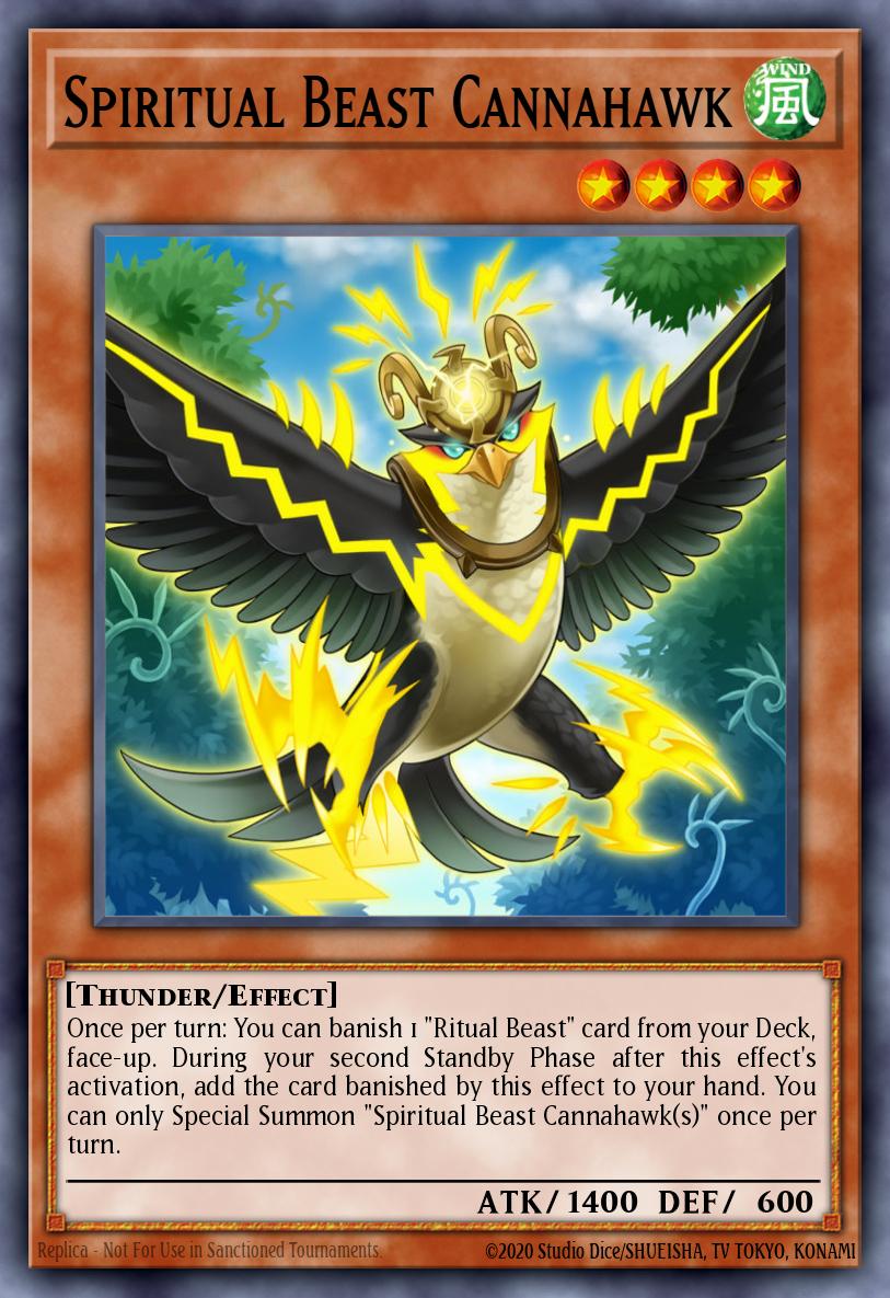 Slika karte: Spiritual Beast Cannahawk