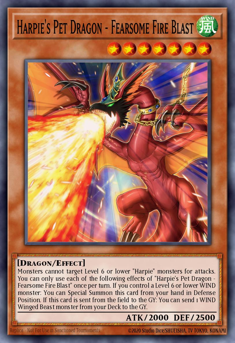 Slika karte: Harpie's Pet Dragon - Fearsome Fire Blast