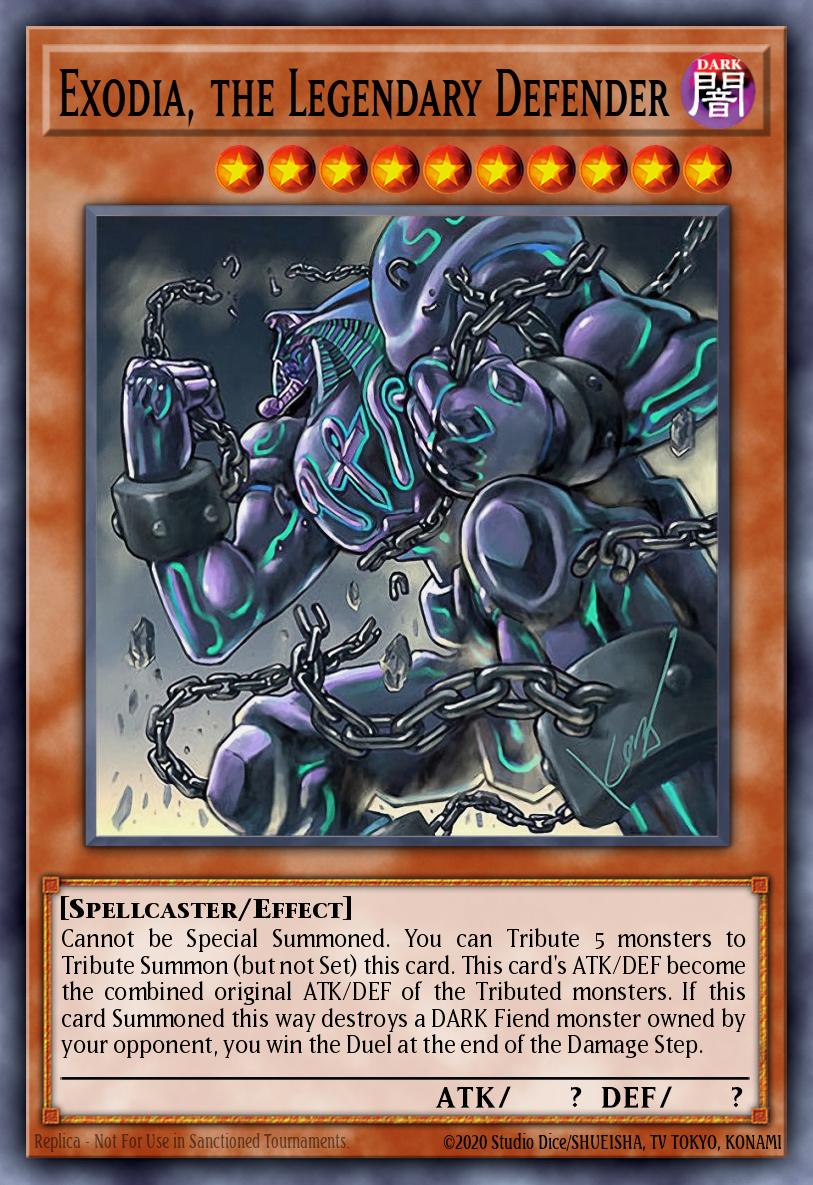 Card image of: Exodia, the Legendary Defender