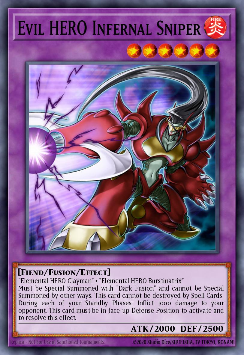 Slika karte: Evil HERO Infernal Sniper