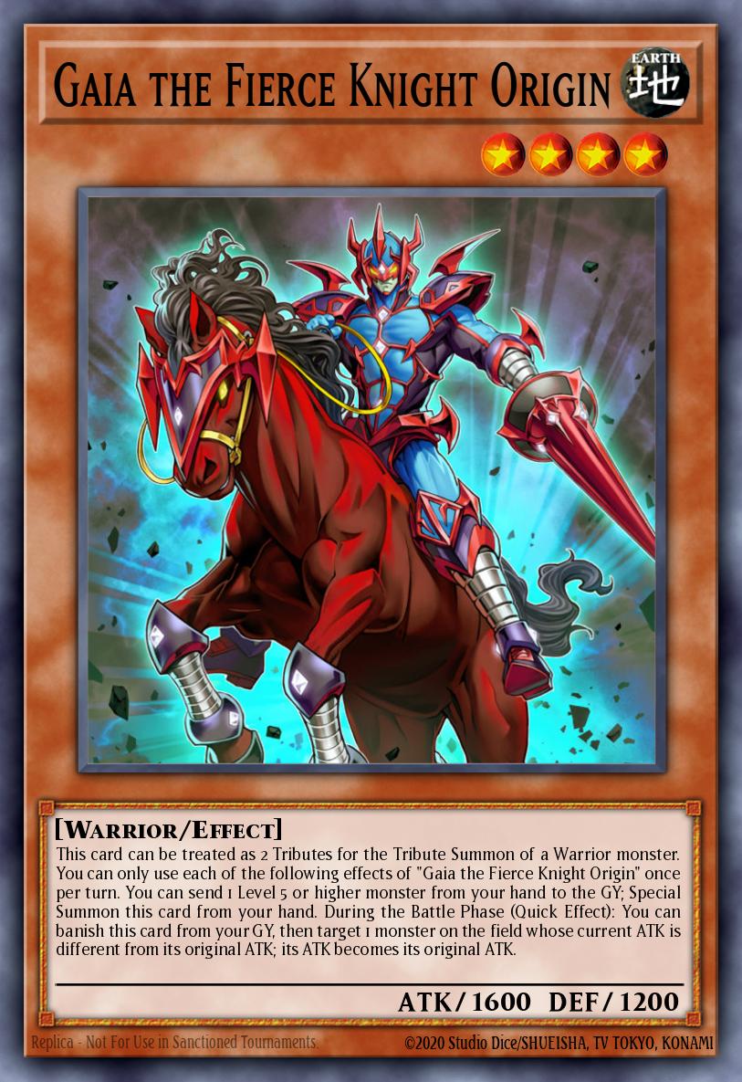 Slika karte: Gaia the Fierce Knight Origin