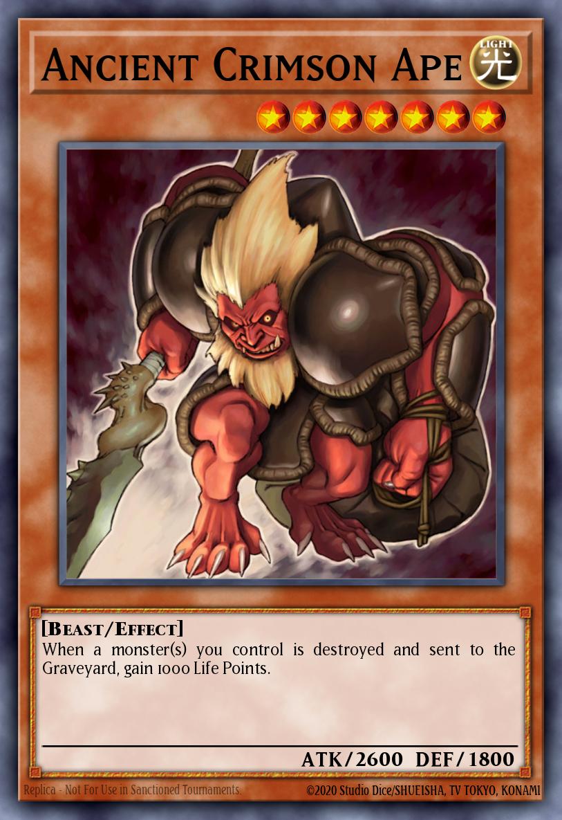 Slika karte: Ancient Crimson Ape