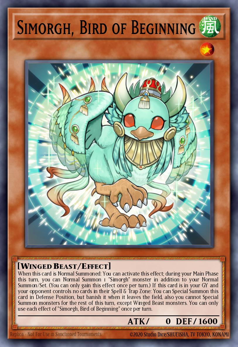 Slika karte: Simorgh, Bird of Beginning