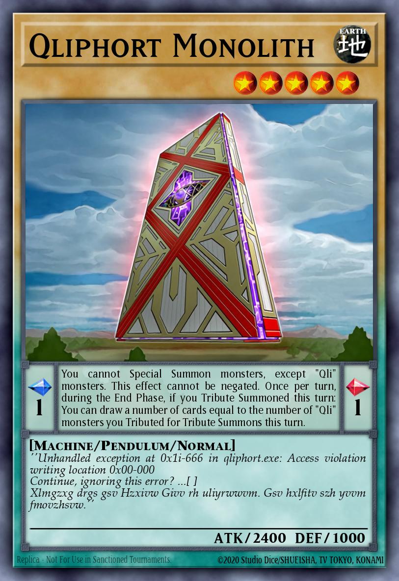 Slika karte: Qliphort Monolith