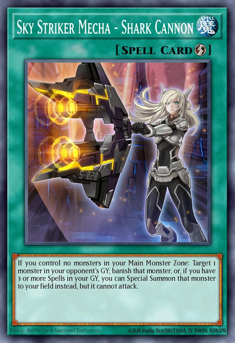 Slika karte: Sky Striker Mecha - Shark Cannon