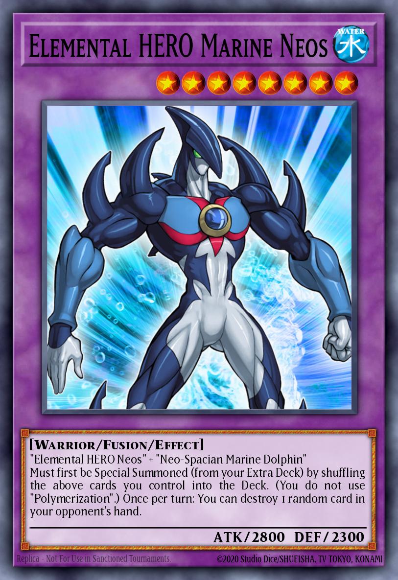 Card image of: Elemental HERO Marine Neos