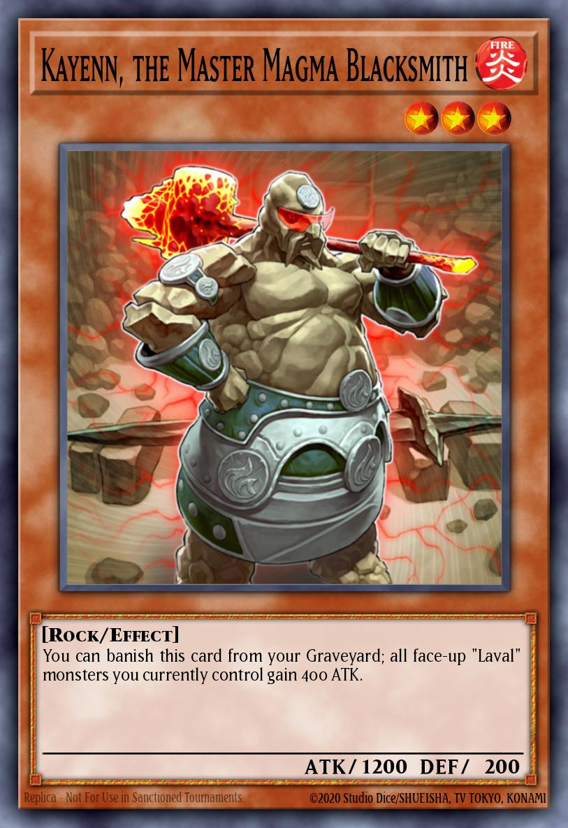 Slika karte: Kayenn, the Master Magma Blacksmith