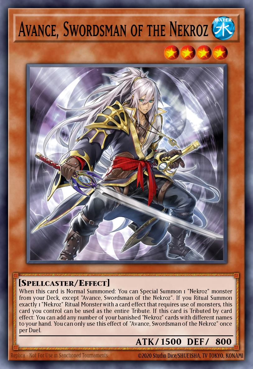 Slika karte: Avance, Swordsman of the Nekroz
